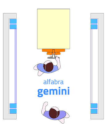 elevador de cargas Bretão Gemini