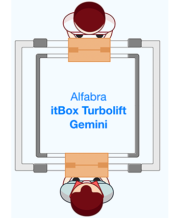 elevador delivery itBox Turbolift Gemini